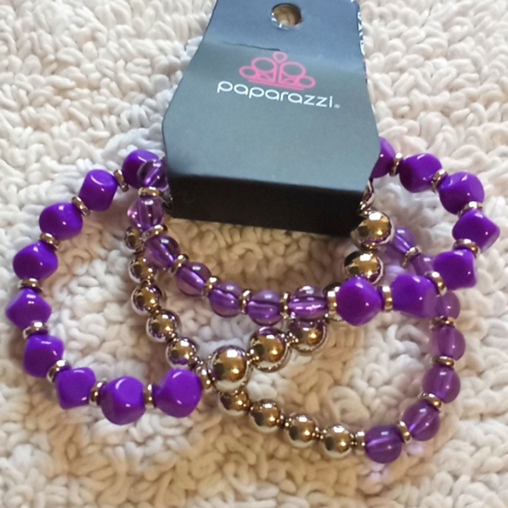 Summer Sabbatical Purple Bracelet